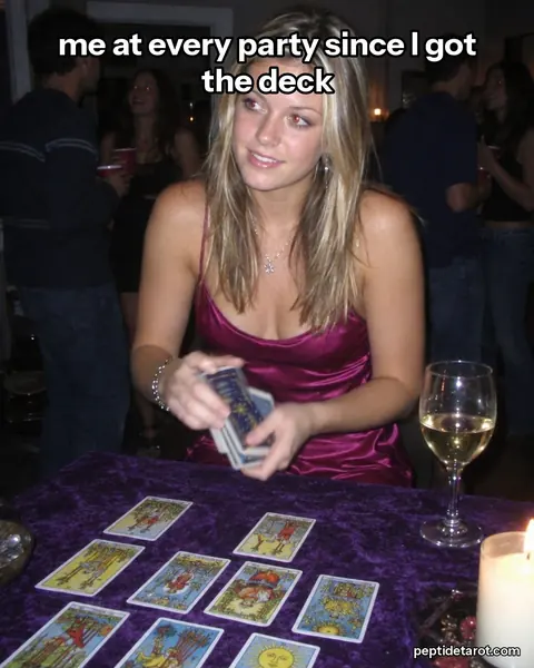 Meme: me at every party since I got the deck